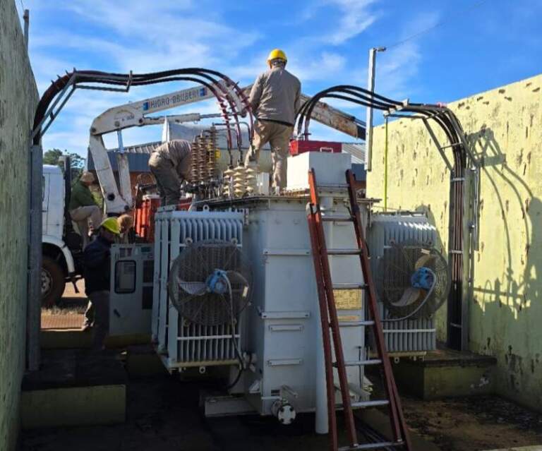 Energía eléctrica: optimizan subestación para asegurar la tensión adecuada en amplia zona de Posadas imagen-31