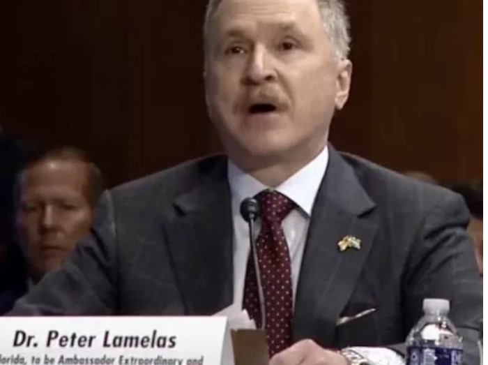 "Lamelas o Argentina": la reacción de Cristina Kirchner a los dichos del designado embajador Estados Unidos en Argentina 5 "Lamelas o Argentina": la reacción de Cristina Kirchner a los dichos del designado embajador Estados Unidos en Argentina imagen-4