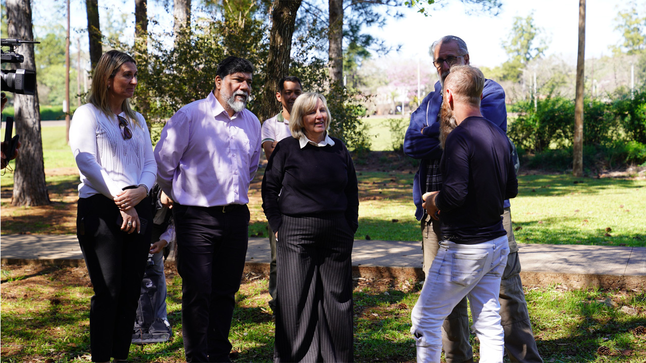 Apóstoles celebró la tercera edición de su Encuentro de Arte Público con obras inspiradas en los cuatro elementos y la identidad misionera y guaraní imagen-2