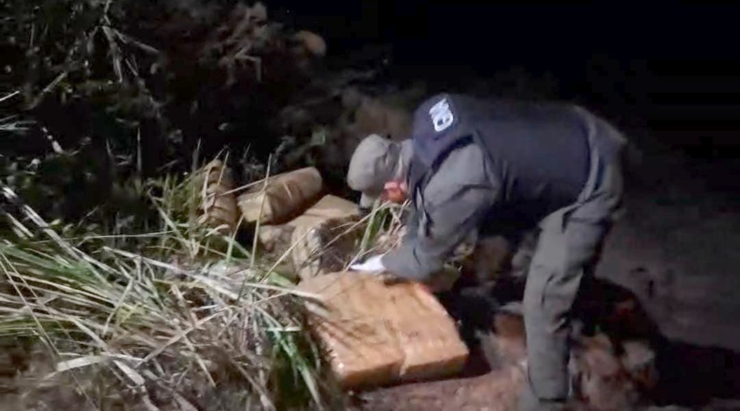 Gendarmes evitan la descarga en la costa misionera de 300 kilos de marihuana desde una embarcación 5 Gendarmes evitan la descarga en la costa misionera de 300 kilos de marihuana desde una embarcación imagen-4