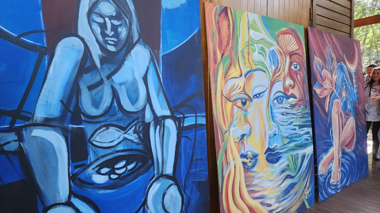 Apóstoles celebró la tercera edición de su Encuentro de Arte Público con obras inspiradas en los cuatro elementos y la identidad misionera y guaraní imagen-12