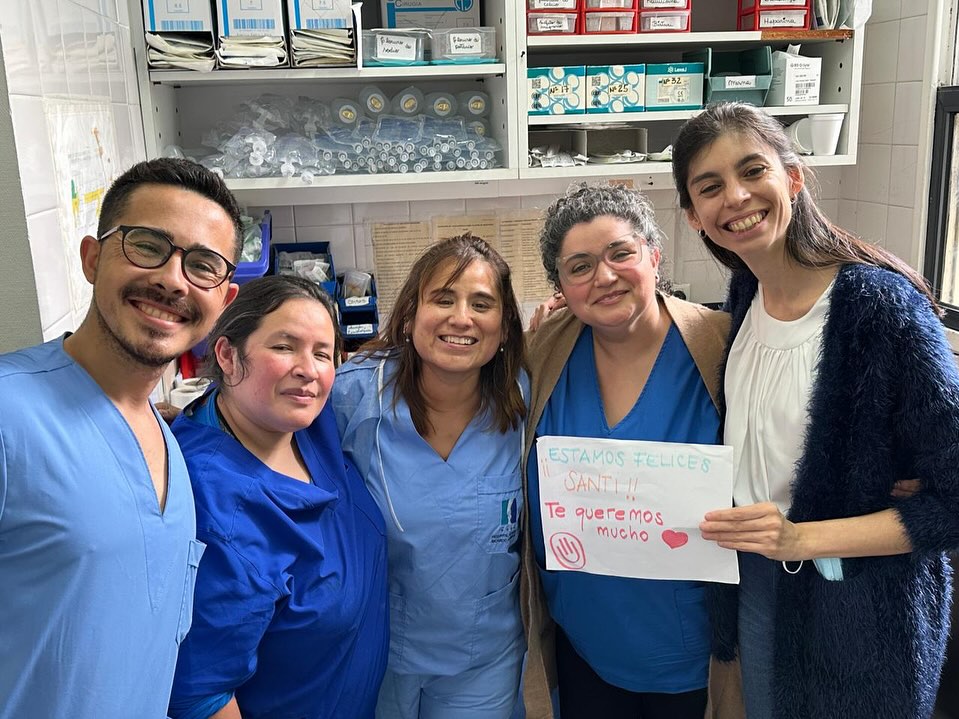 Tras dar negativo, Santino podría continuar en dos o tres semanas el resto del tratamiento en Argentina imagen-6