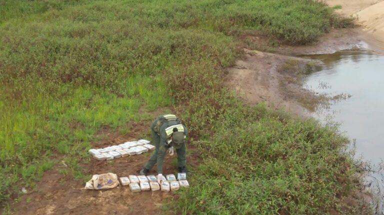 Hallan marihuana abandonada en la costa del arroyo Aguaray Guazú Hallan marihuana abandonada en la costa del arroyo Aguaray Guazú imagen-14