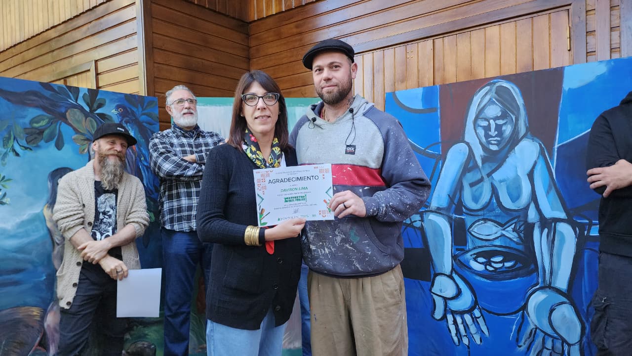 Apóstoles celebró la tercera edición de su Encuentro de Arte Público con obras inspiradas en los cuatro elementos y la identidad misionera y guaraní imagen-14