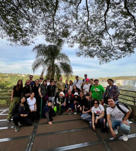 Personas con discapacidad visual vivieron una experiencia inmersiva en las Cataratas del Iguazú imagen-10