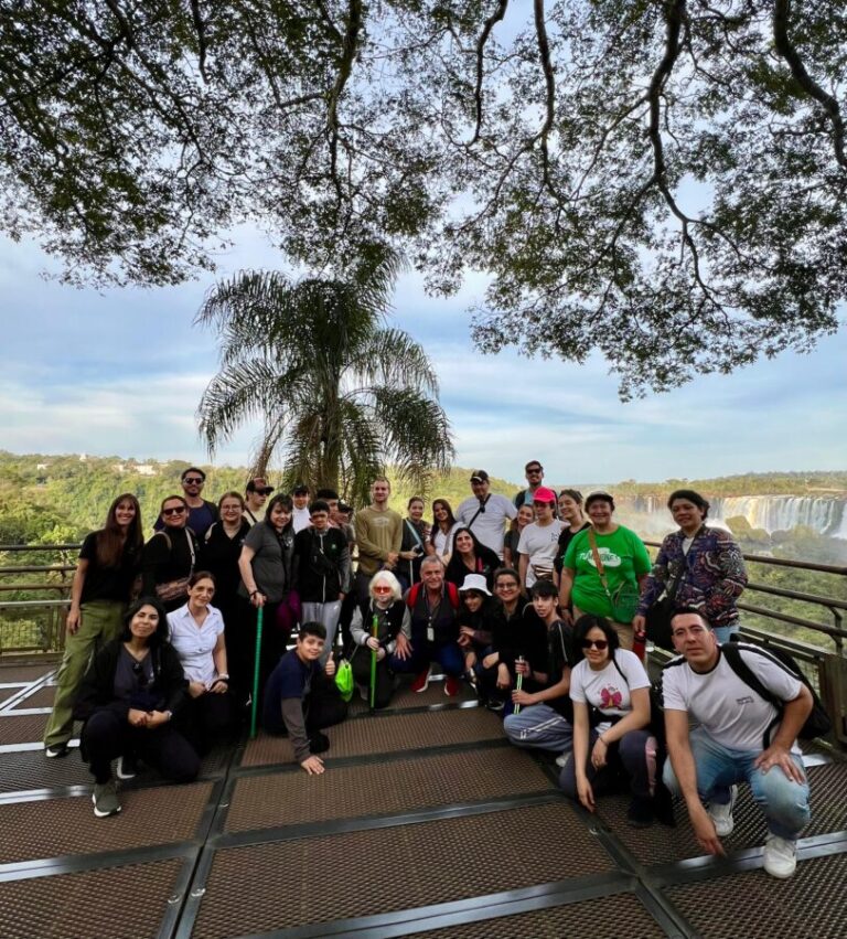 Personas con discapacidad visual vivieron una experiencia inmersiva en las Cataratas del Iguazú imagen-31