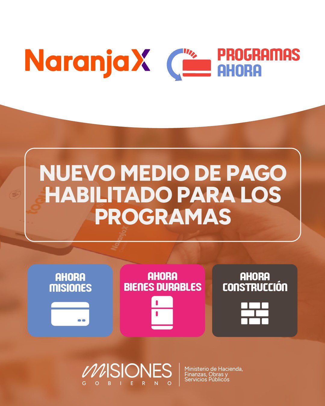 Tarjeta Naranja en los "Ahora": "Mayor competitividad al comercio local en un momento en donde las asimetrías fronterizas están afectando las ventas", observan 7 Tarjeta Naranja en los "Ahora": "Mayor competitividad al comercio local en un momento en donde las asimetrías fronterizas están afectando las ventas", observan imagen-6