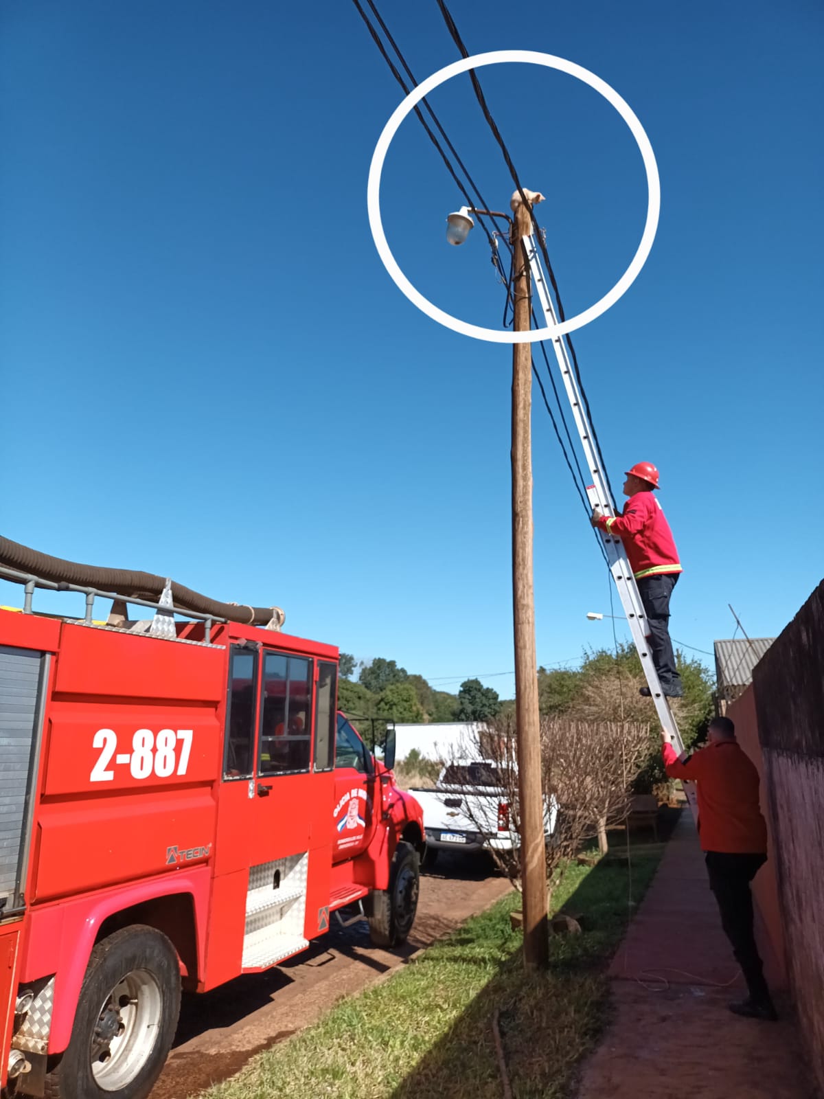 Triple intervención de bomberos: Una mujer asistida por un anillo atascado, un perro atrapado en un caño y un gato rescatado de un poste 9 Triple intervención de bomberos: Una mujer asistida por un anillo atascado, un perro atrapado en un caño y un gato rescatado de un poste imagen-8