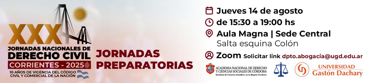 Actividad preparatoria rumbo a las Jornadas Nacionales de Derecho Civil imagen-2