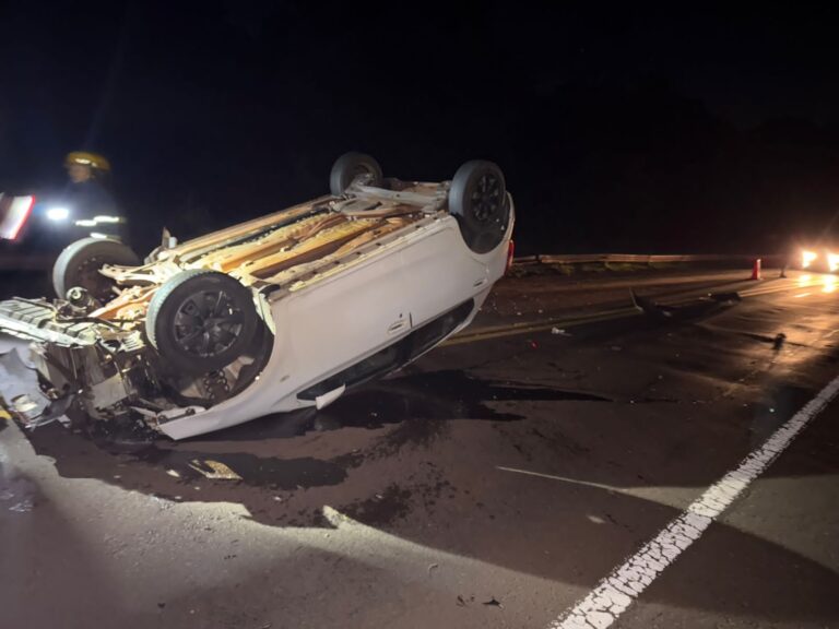 El Alcázar: despiste y vuelco de un vehículo sobre Ruta 12 imagen-23