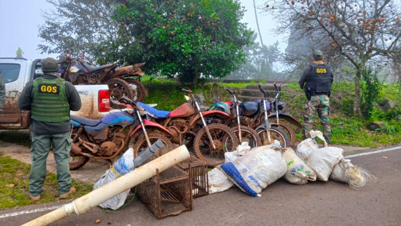 Operativo de alta complejidad en la Reserva de Biosfera Yabotí: secuestran armas, vehículos y desmantelan campamentos de cazadores furtivos imagen-4