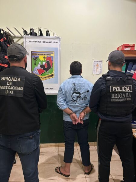 Detuvieron en Misiones a un hombre con pedido de captura internacional por abuso sexual en Brasil Detuvieron en Misiones a un hombre con pedido de captura internacional por abuso sexual en Brasil imagen-10