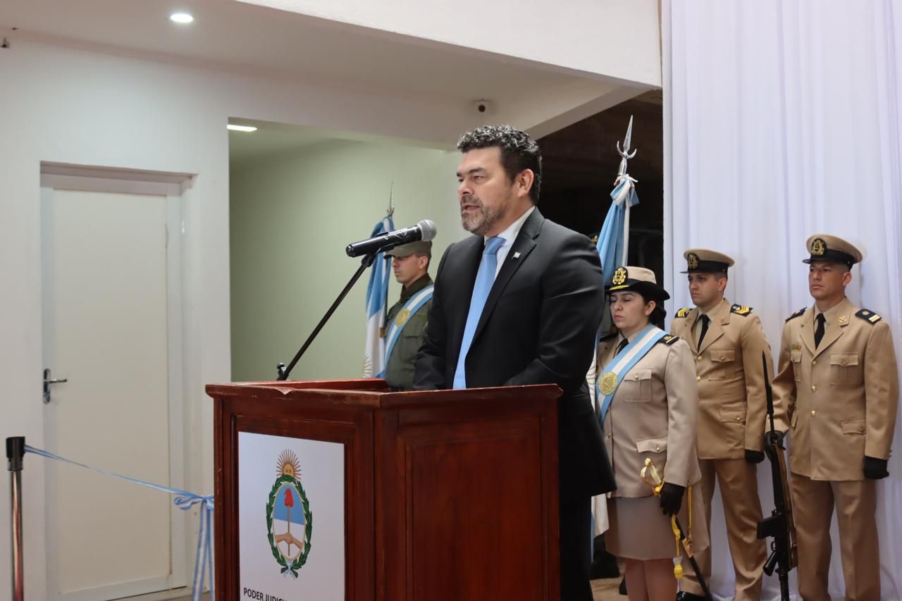 El Presidente de la Cámara Federal de Apelaciones de Posadas encabezó la inauguración del Juzgado Federal de Puerto Iguazú 3 El Presidente de la Cámara Federal de Apelaciones de Posadas encabezó la inauguración del Juzgado Federal de Puerto Iguazú imagen-2