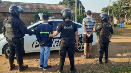 Operativos policiales en Posadas permitieron la detención de cinco hombres por robo, estafa y lesiones imagen-9