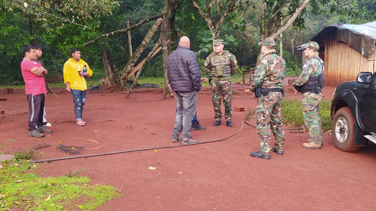 Realizan un control de recursos forestales en la comunidad Ita Poty Mirí de Puerto Iguazú imagen-2