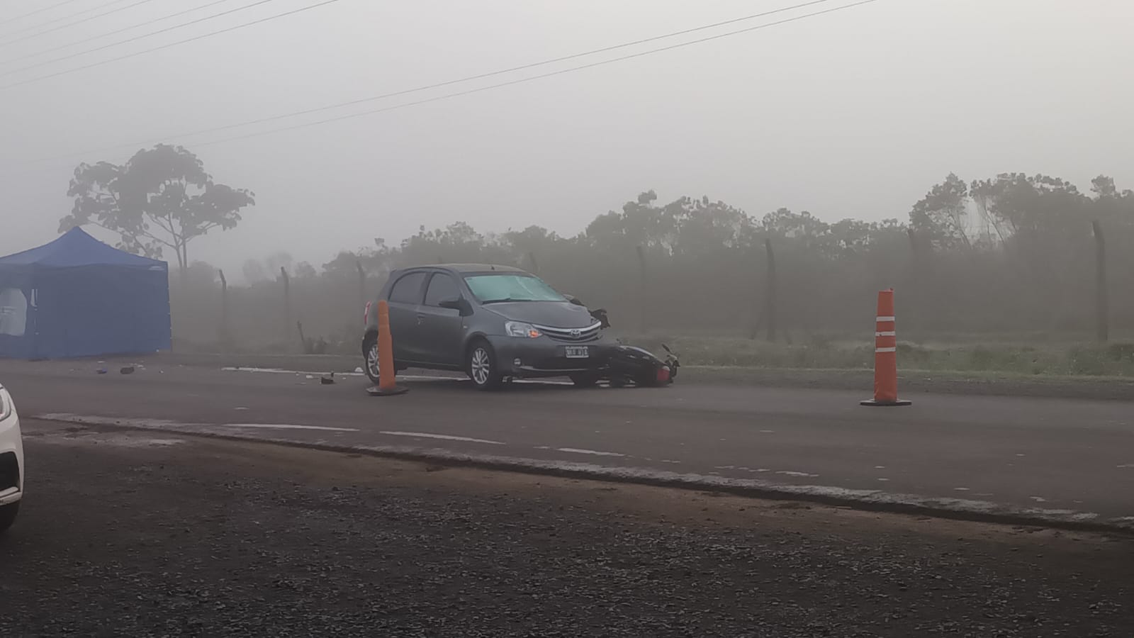 Siniestro fatal entre un auto y una motocicleta en Posadas 5 Siniestro fatal entre un auto y una motocicleta en Posadas imagen-4