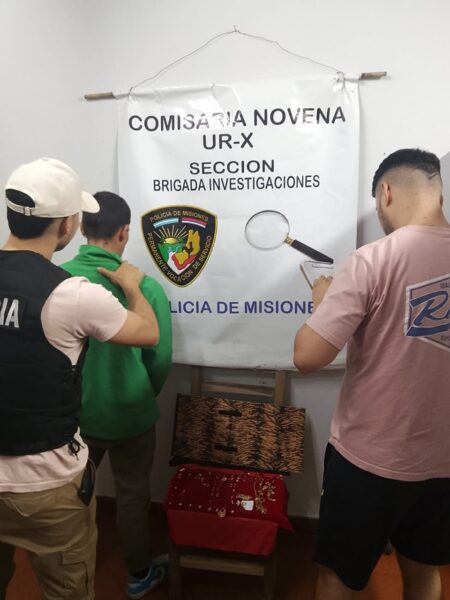 Robo de joyas en Itaembé Miní esclarecido: la madre del sospechoso lo entregó a la Policía Robo de joyas en Itaembé Miní esclarecido: la madre del sospechoso lo entregó a la Policía imagen-7