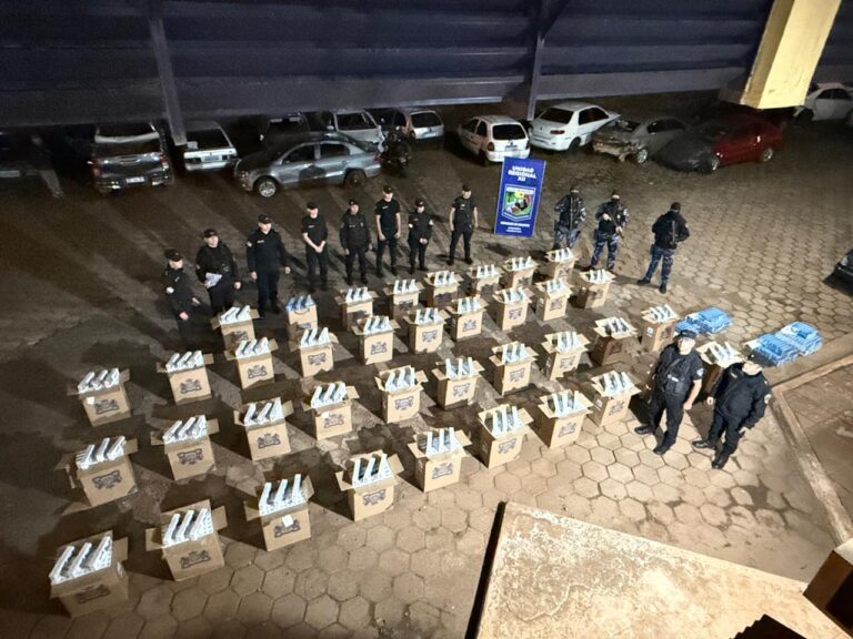 Más de 50 millones en contrabando: incautaron en Bernardo de Irigoyen una camioneta robada en Brasil cargada de cigarrillos Más de 50 millones en contrabando: incautaron en Bernardo de Irigoyen una camioneta robada en Brasil cargada de cigarrillos imagen-15