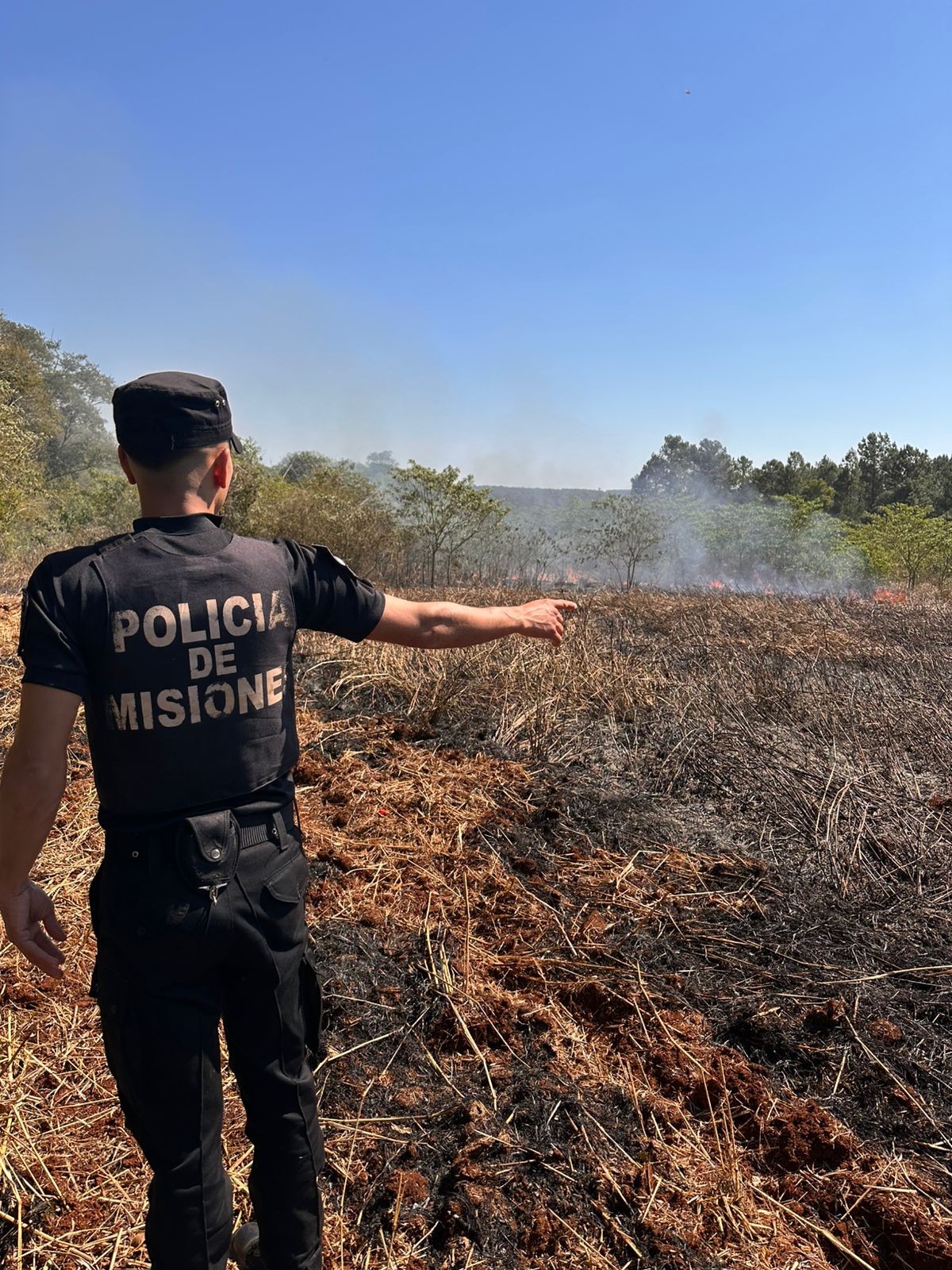 Intensa actividad de Bomberos de la Policía por múltiples focos de incendio en la provincia 15 Intensa actividad de Bomberos de la Policía por múltiples focos de incendio en la provincia imagen-14