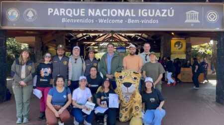 Con gran acompañamiento, cerró en Puerto Iguazú la campaña de concientización “Yo Freno Por La Fauna” imagen-8