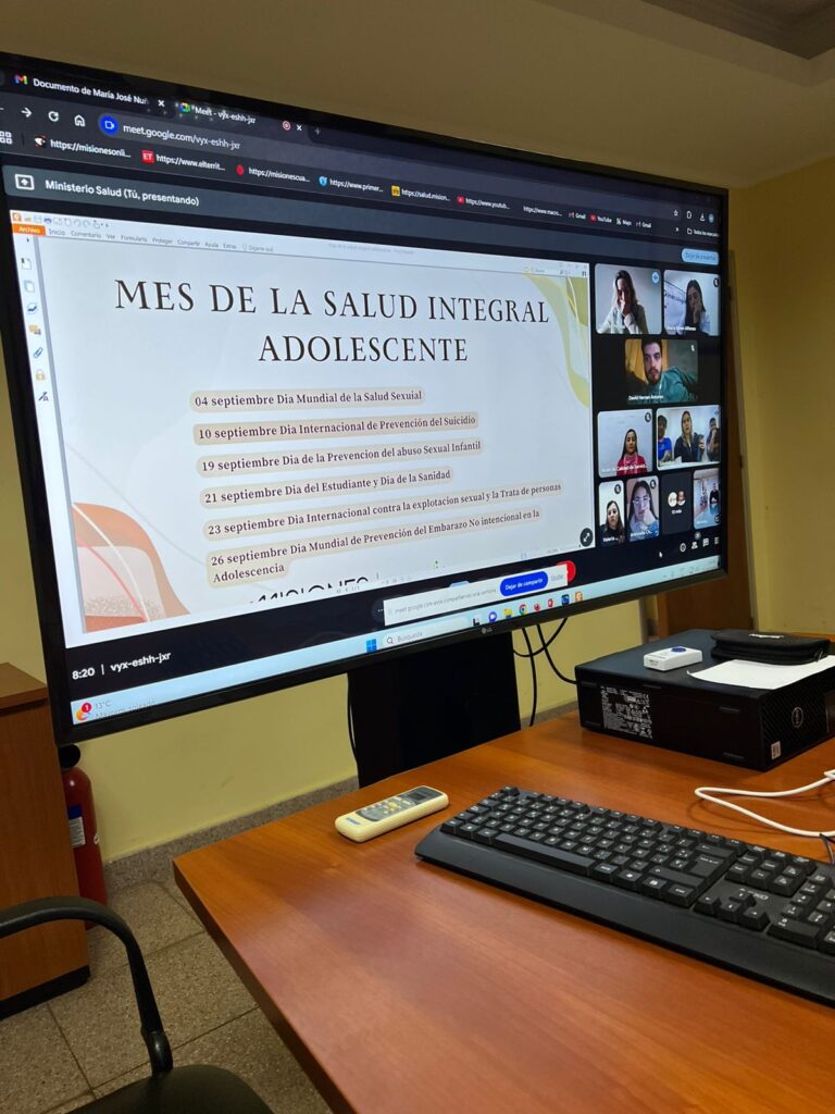 Conexiones Ado: Equipos de atención adolescente planifican actividades de sensibilización y prevención en Misiones durante septiembre Conexiones Ado: Equipos de atención adolescente planifican actividades de sensibilización y prevención en Misiones durante septiembre imagen-18