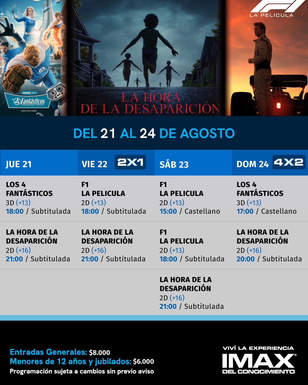 Fin de semana explosivo en el Imax del Conocimiento: superhéroes, velocidad y suspenso 7 Fin de semana explosivo en el Imax del Conocimiento: superhéroes, velocidad y suspenso imagen-6