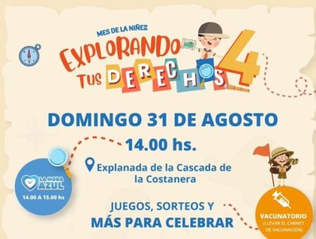 “Explorando tus derechos”: Misiones invita a celebrar la niñez en la Costanera de Posadas “Explorando tus derechos”: Misiones invita a celebrar la niñez en la Costanera de Posadas imagen-10