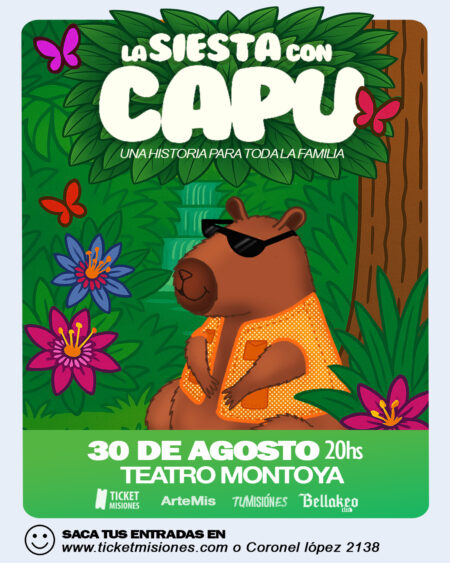 Llega “La Siesta con Capu” una obra para reírse y emocionarse en familia imagen-10