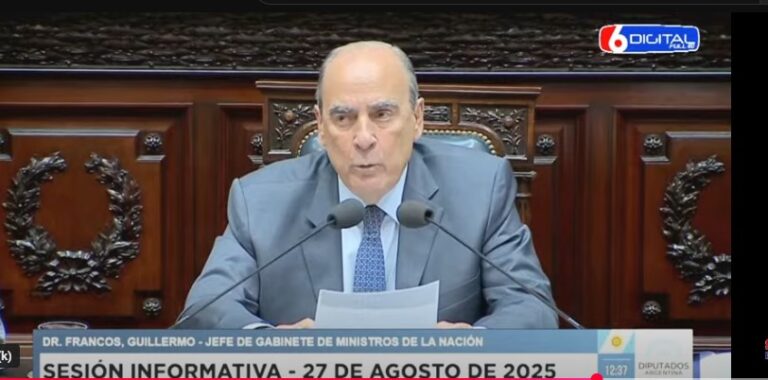 En medio de un griterío en Diputados, Guillermo Francos desligó al Gobierno de los escándalos y ratificó el rumbo económico imagen-2
