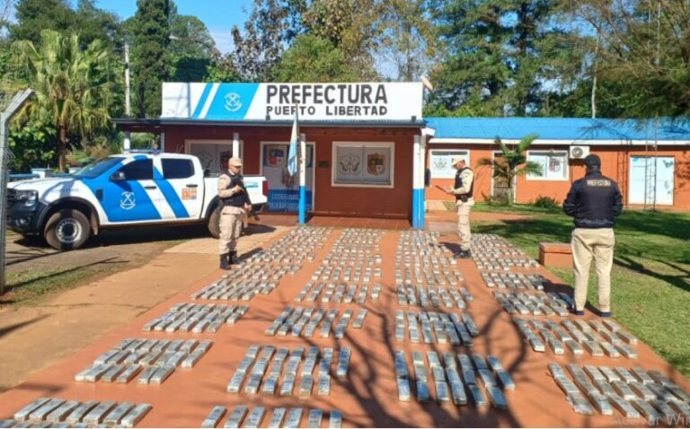 Prefectura incautó media tonelada de marihuana en Puerto Libertad Prefectura incautó media tonelada de marihuana en Puerto Libertad imagen-26