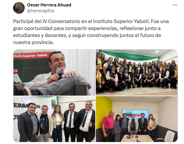 Herrera Ahuad: "La educación pública de gestión privada en la provincia está muy dinámica, a pesar de los vaivenes de la economía de la argentina" imagen-18