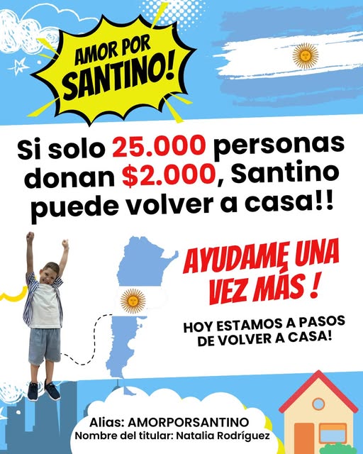 Santino en Singapur: "Ya estamos a un paso de volver a casa" imagen-2