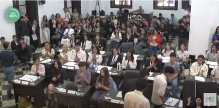 Los jóvenes marcaron la agenda legislativa en la 8° edición del Parlamento Estudiantil Inclusivo imagen-8