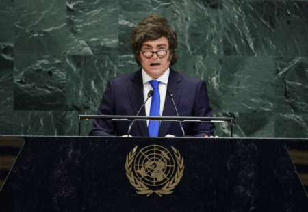 Milei reivindicó ante la ONU su alianza con Trump y pidió la liberación del gendarme secuestrado en Venezuela imagen-6