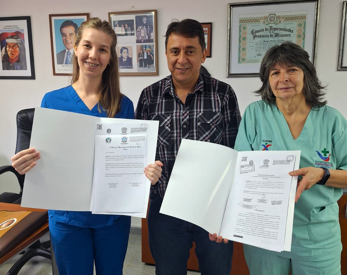 La Legislatura recibió a referentes de la genética en Misiones 3 La Legislatura recibió a referentes de la genética en Misiones imagen-2