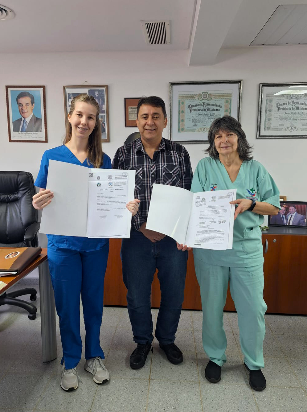 La Legislatura recibió a referentes de la genética en Misiones 5 La Legislatura recibió a referentes de la genética en Misiones imagen-4