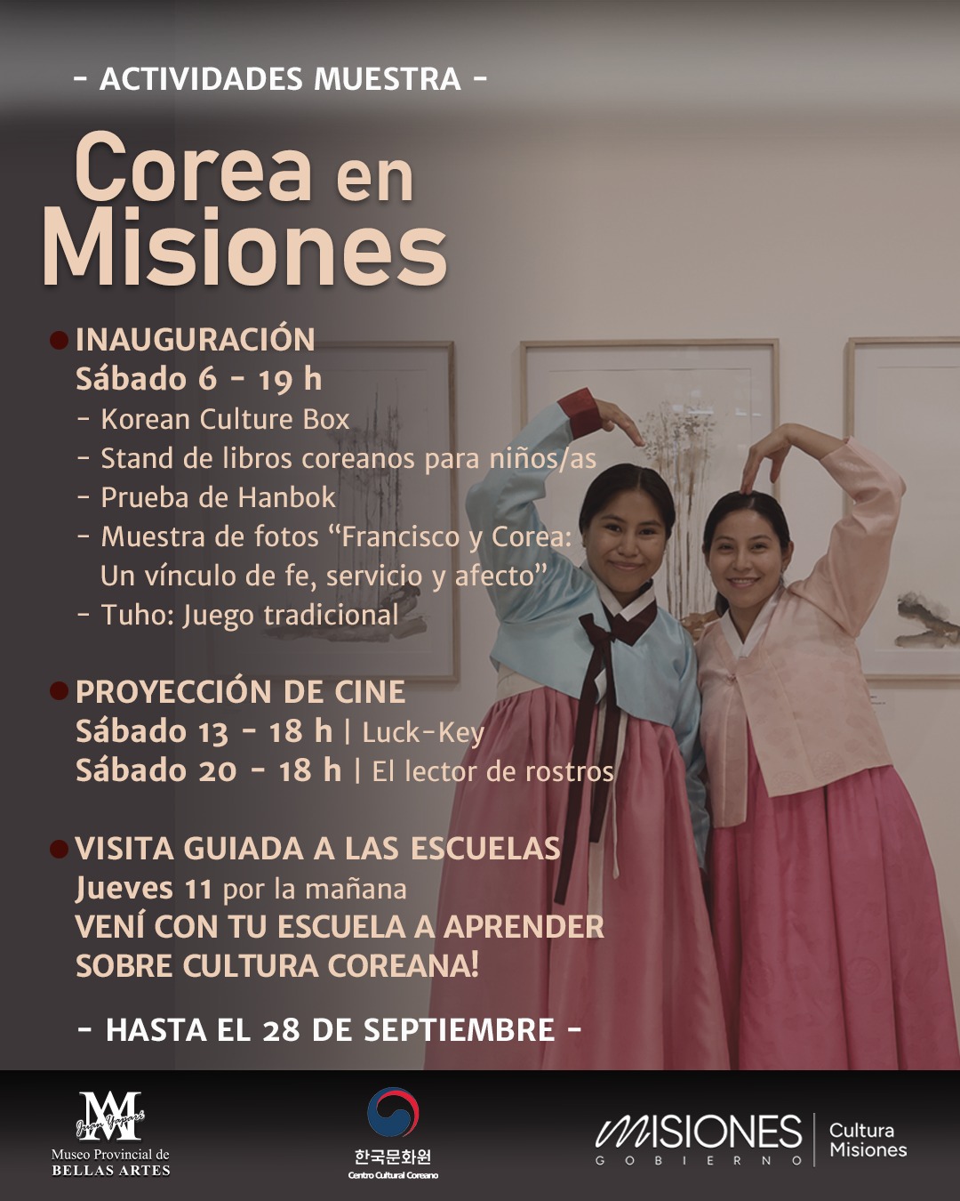 Corea en Misiones: una muestra interactiva en el Museo Juan Yaparí acerca la música, la literatura y la tradición coreana al público local 3 Corea en Misiones: una muestra interactiva en el Museo Juan Yaparí acerca la música, la literatura y la tradición coreana al público local imagen-2