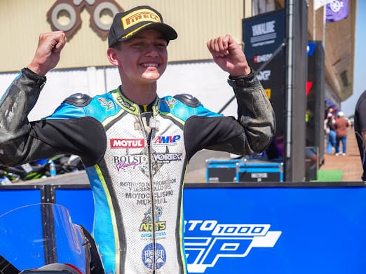 Motociclismo: el misionero Santiago Vogel tuvo un gran debut en Brasil 5 Motociclismo: el misionero Santiago Vogel tuvo un gran debut en Brasil imagen-4