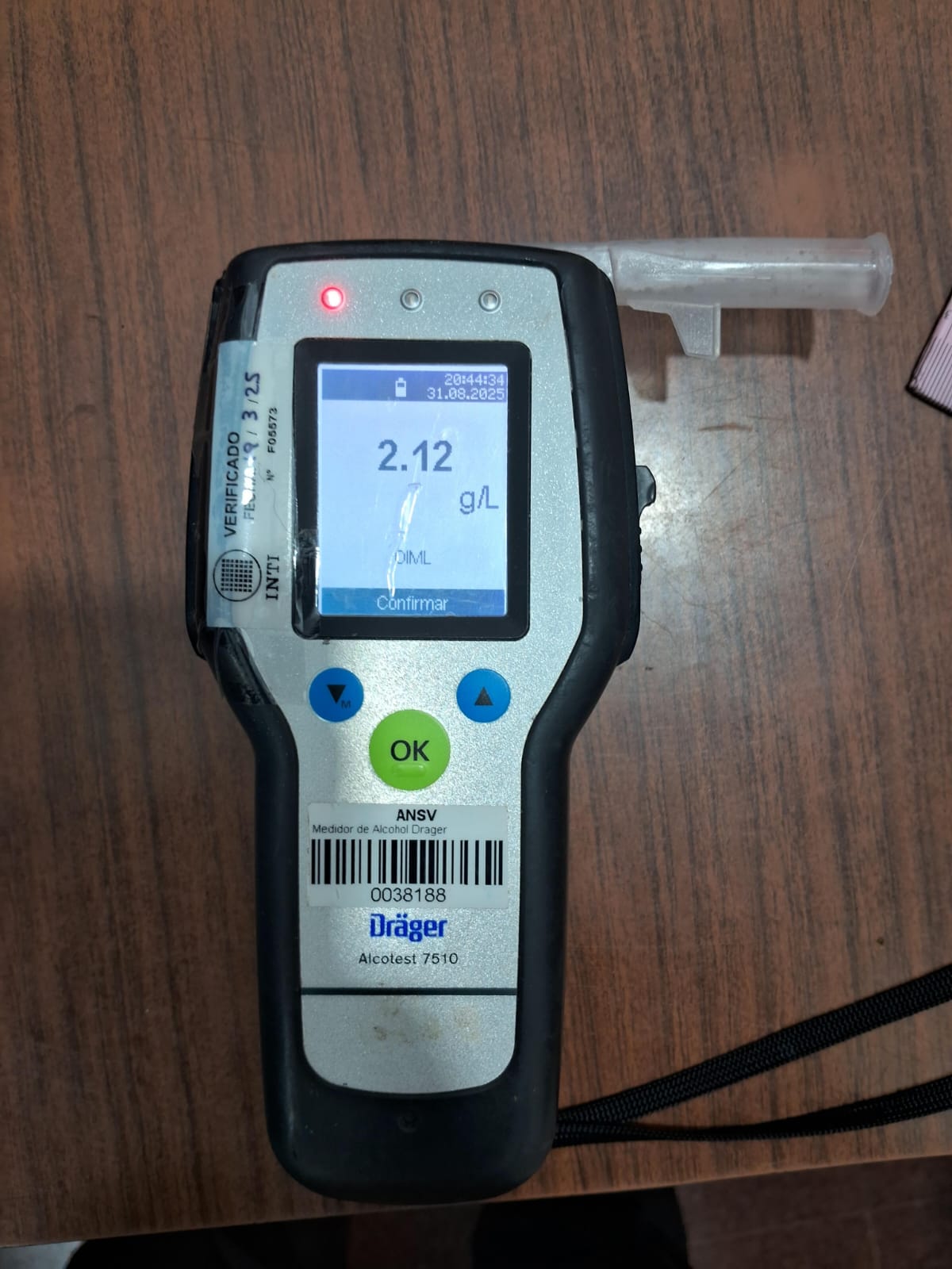 Conducía con más de 2 gramos de alcohol en sangre y terminó detenido en Santo Pipó 3 Conducía con más de 2 gramos de alcohol en sangre y terminó detenido en Santo Pipó imagen-2