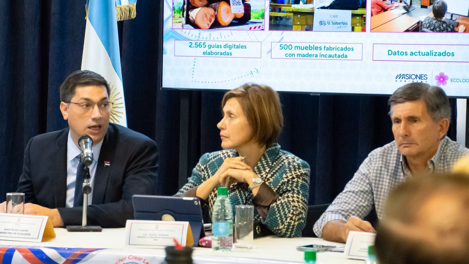 Con anuncios el ministro Recamán presentó el Presupuesto 2026 para Ecología imagen-10