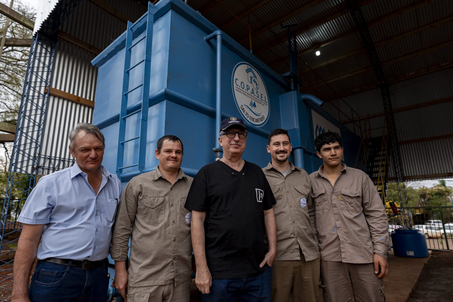 Passalacqua recorrió la nueva planta potabilizadora que mejorará el abastecimiento de agua en Salto Encantado 3 Passalacqua recorrió la nueva planta potabilizadora que mejorará el abastecimiento de agua en Salto Encantado imagen-2