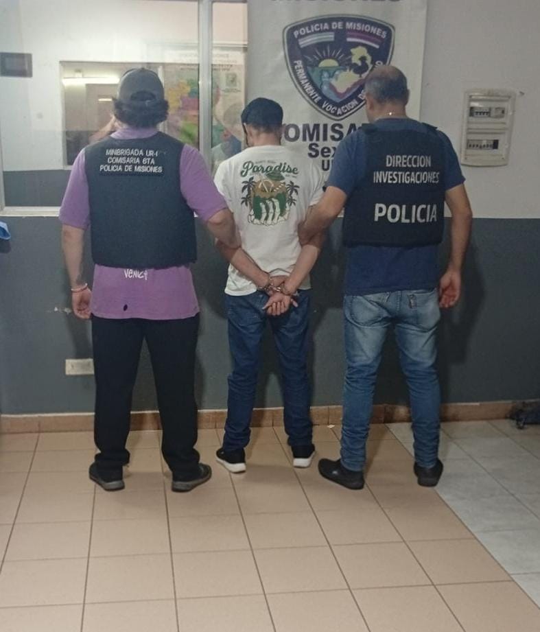 Violó la prisión domiciliaria y fue capturado haciendo un boquete para robar en un depósito de Posadas 3 Violó la prisión domiciliaria y fue capturado haciendo un boquete para robar en un depósito de Posadas imagen-2
