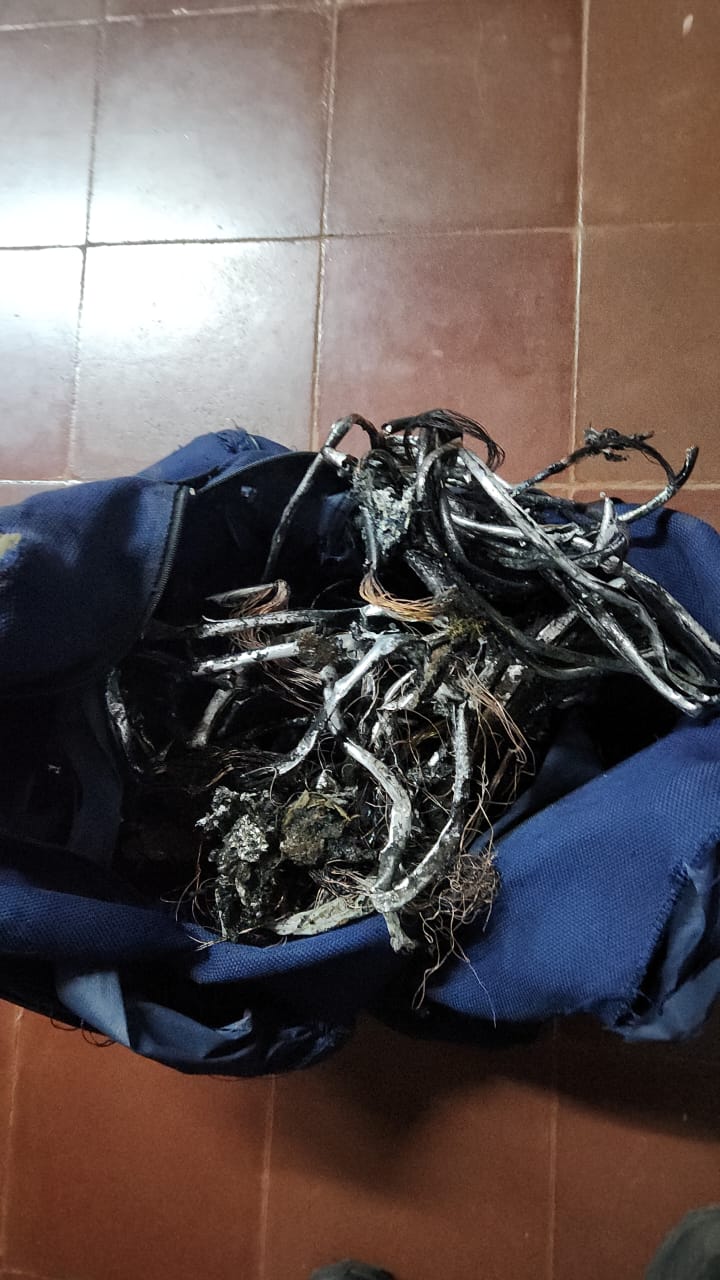 La Policía frustró el robo de cables en Posadas y arrestó por segunda vez al mismo delincuente 3 La Policía frustró el robo de cables en Posadas y arrestó por segunda vez al mismo delincuente imagen-2