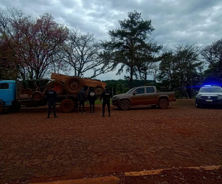 Intentaron vaciar un predio de maquinarias forestales en Eldorado y terminaron tras las rejas Intentaron vaciar un predio de maquinarias forestales en Eldorado y terminaron tras las rejas imagen-23