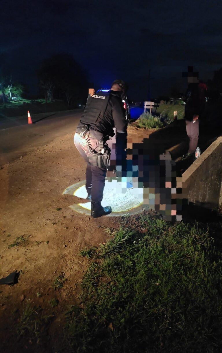 Peatón fue embestido por un vehículo en El Soberbio y buscan al conductor Peatón fue embestido por un vehículo en El Soberbio y buscan al conductor imagen-32