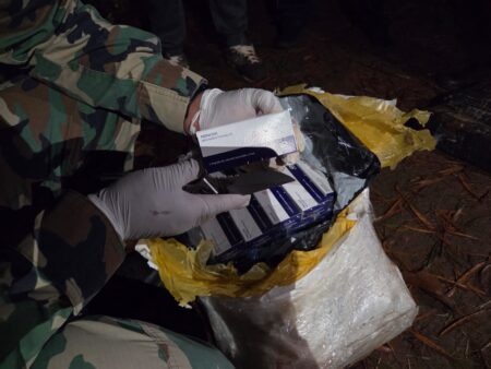 Secuestran cargamento millonario de marihuana y fentanilo en la zona costera de Corpus Secuestran cargamento millonario de marihuana y fentanilo en la zona costera de Corpus imagen-4