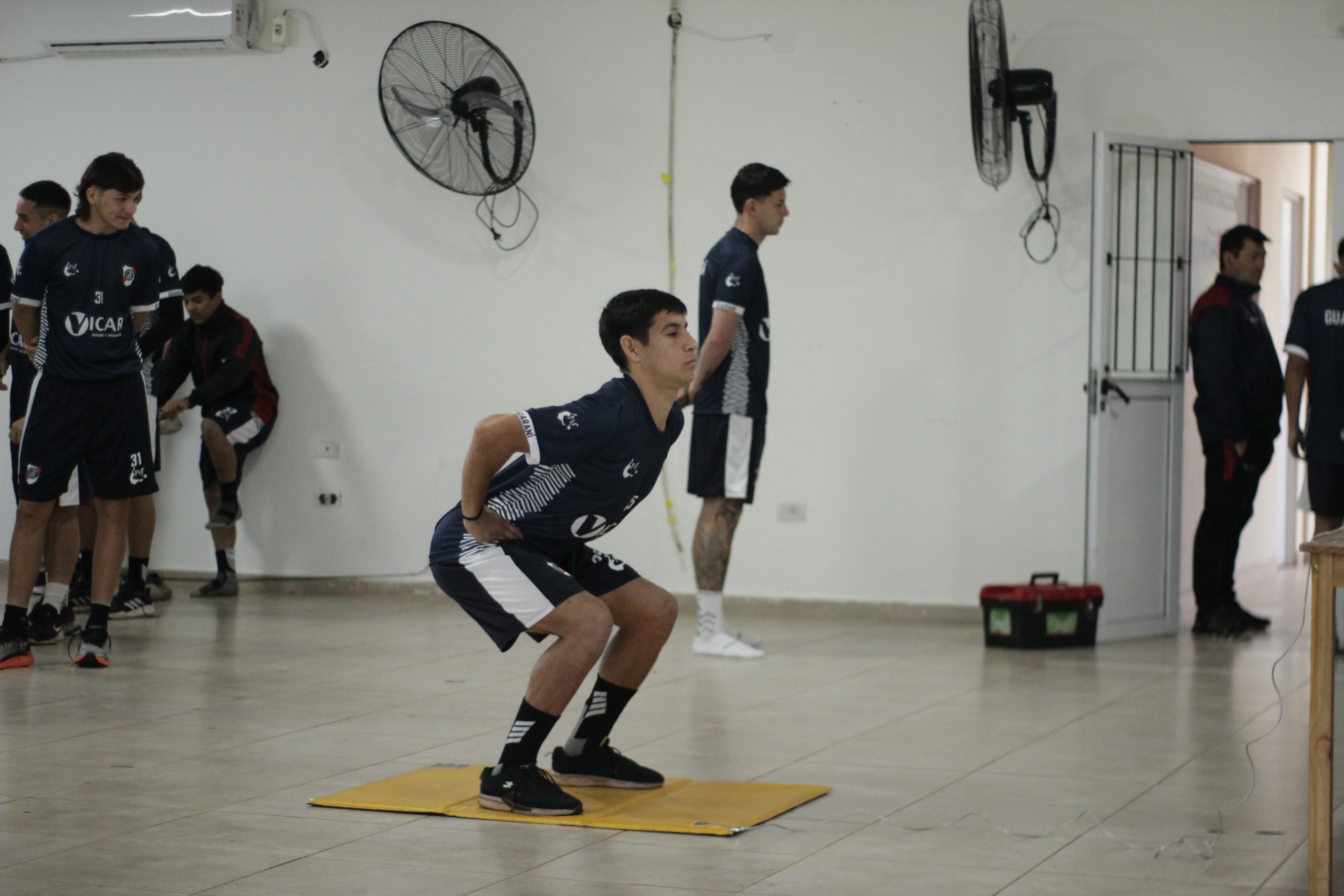 Fútbol: Guaraní inició la pretemporada pensando en el Torneo Regional 5 Fútbol: Guaraní inició la pretemporada pensando en el Torneo Regional imagen-4