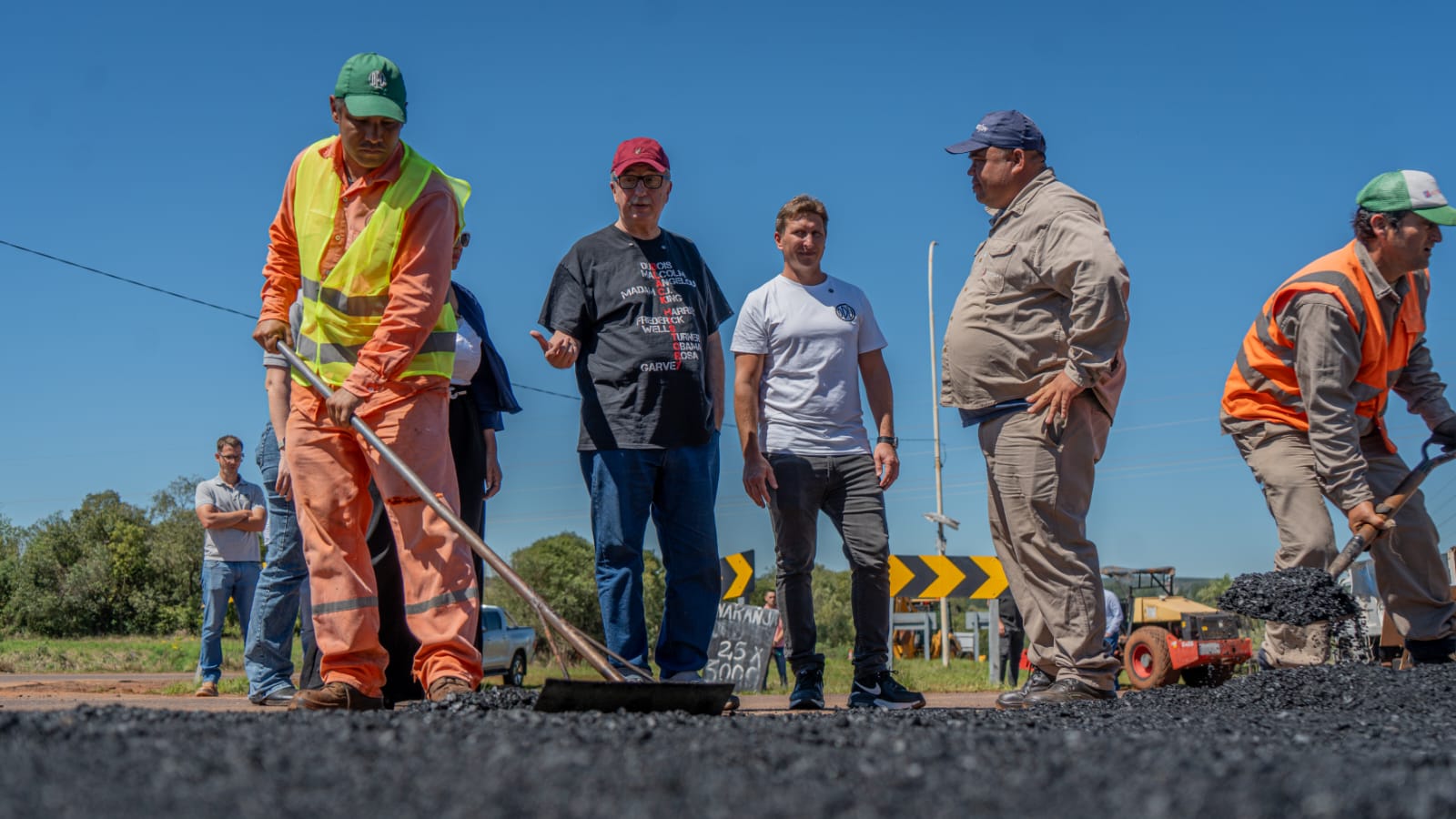 Obras viales claves en el acceso a Santa Ana: "Se concretan con recursos propios, fruto del ahorro y del esfuerzo de los misioneros", dijo Passalacqua imagen-8
