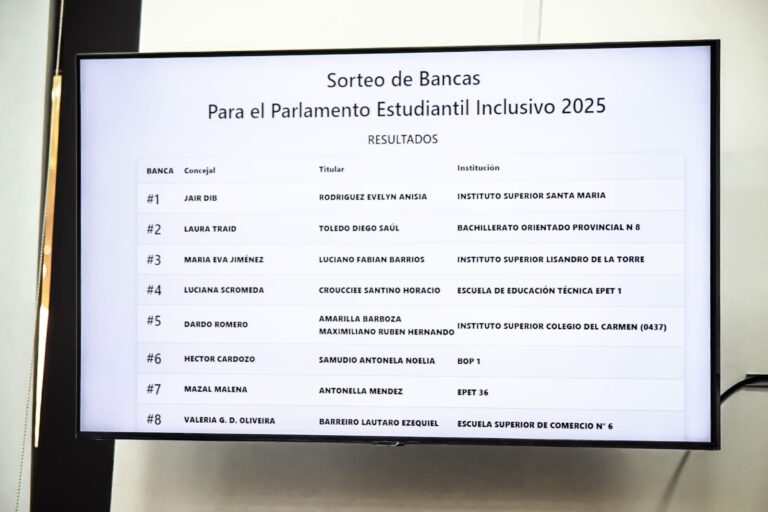 Cuenta regresiva para la octava edición del Parlamento Estudiantil Inclusivo Cuenta regresiva para la octava edición del Parlamento Estudiantil Inclusivo imagen-3