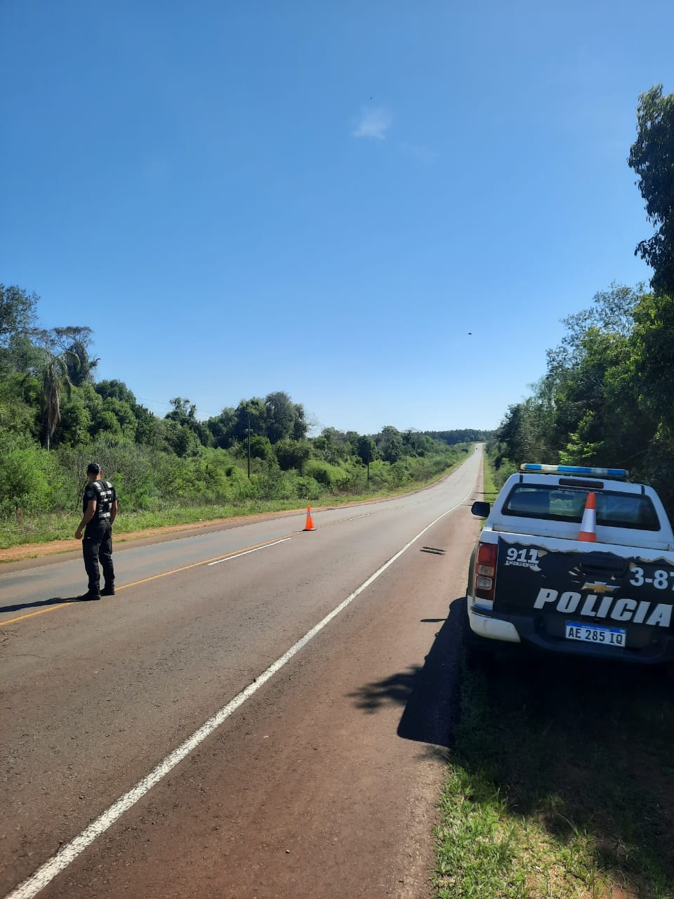 Mártires: dos hombres hospitalizados tras despiste de motocicleta en la Ruta 103 3 Mártires: dos hombres hospitalizados tras despiste de motocicleta en la Ruta 103 imagen-2